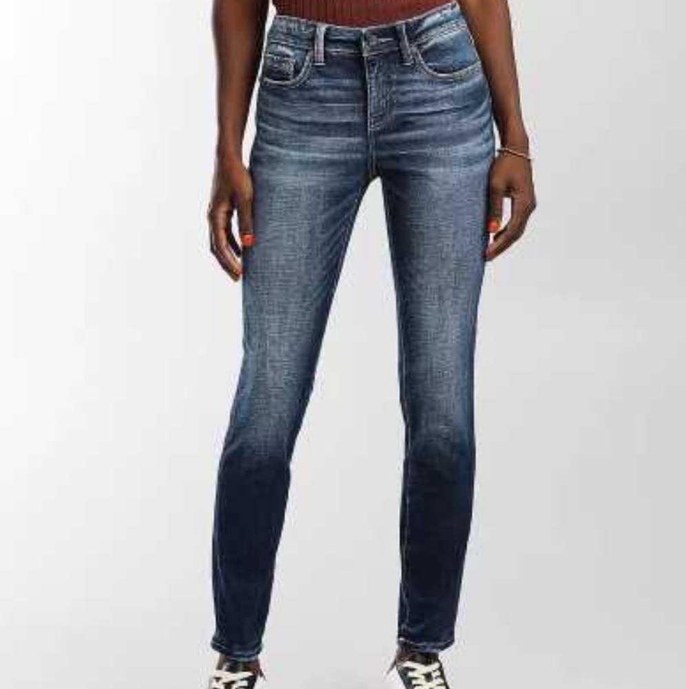 Buckle Black skinny jeans